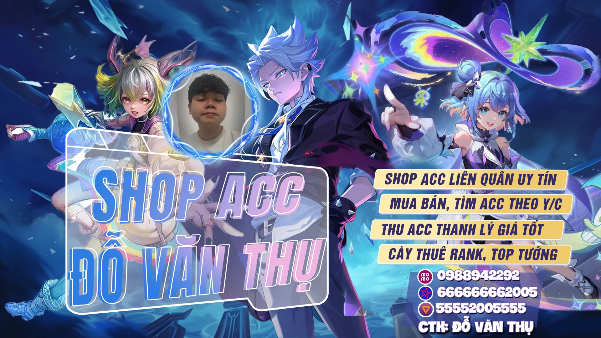 Shop Acc Liên Quân Tự Động